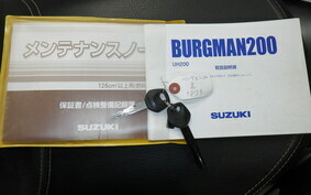 SUZUKI SKYWAVE 200 (Burgman 200) CH41A