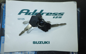 SUZUKI ADDRESS V125 DT11A