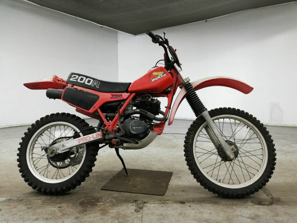 Honda xr250 переделан под кросс