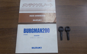 SUZUKI SKYWAVE 200 (Burgman 200) CH41A