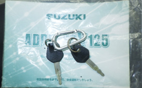 SUZUKI ADDRESS V125 G CF46A