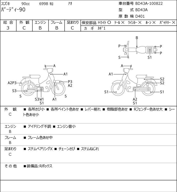 Suzuki birdie 90