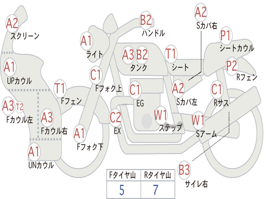 KAWASAKI NINJA 250R EX250K